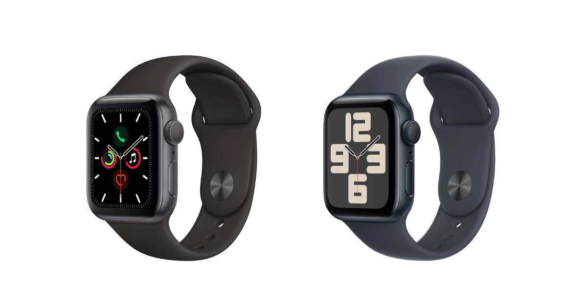 Apple Watch SE 2 vs Series 5