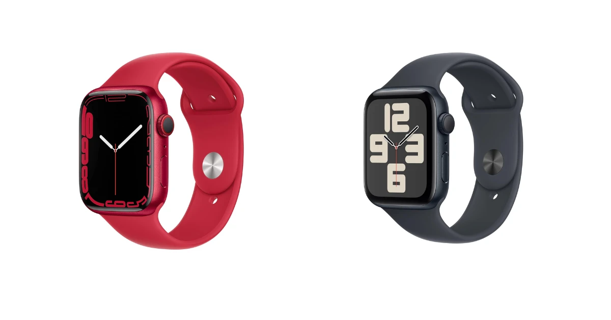 Apple Watch SE 2 vs Series 7