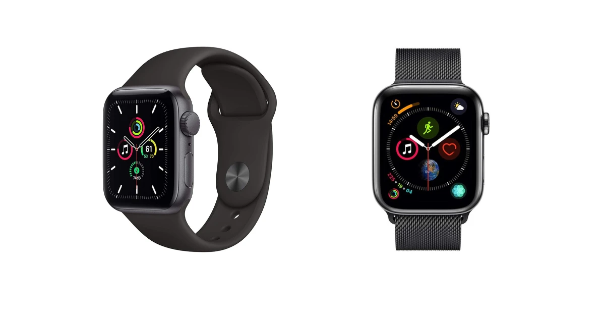 Apple Watch SE vs Series 4