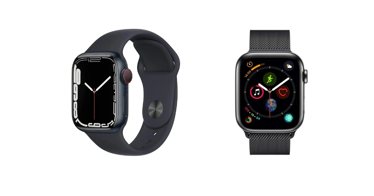 Apple Watch Series 4 vs Series 7