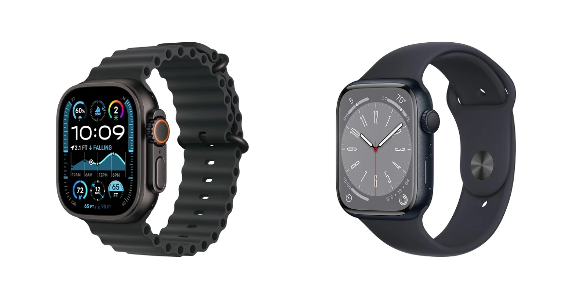 Apple Watch Series 8 vs Ultra 2