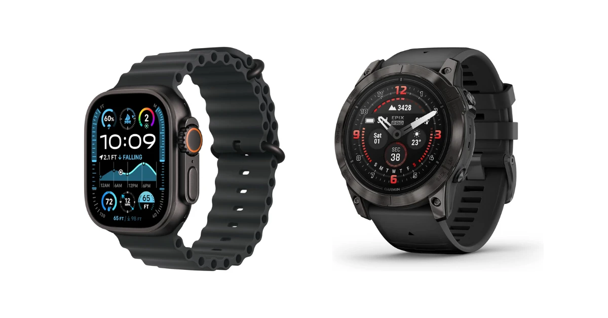 Apple Watch Ultra 2 vs Garmin Epix Pro