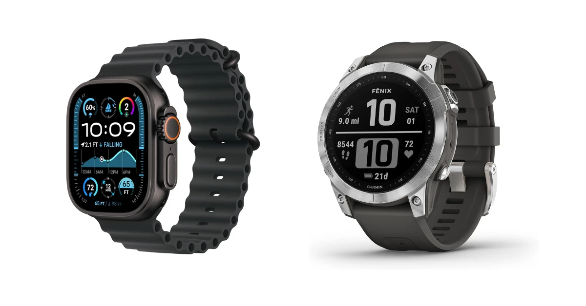 Apple Watch Ultra 2 vs Garmin Fenix 7