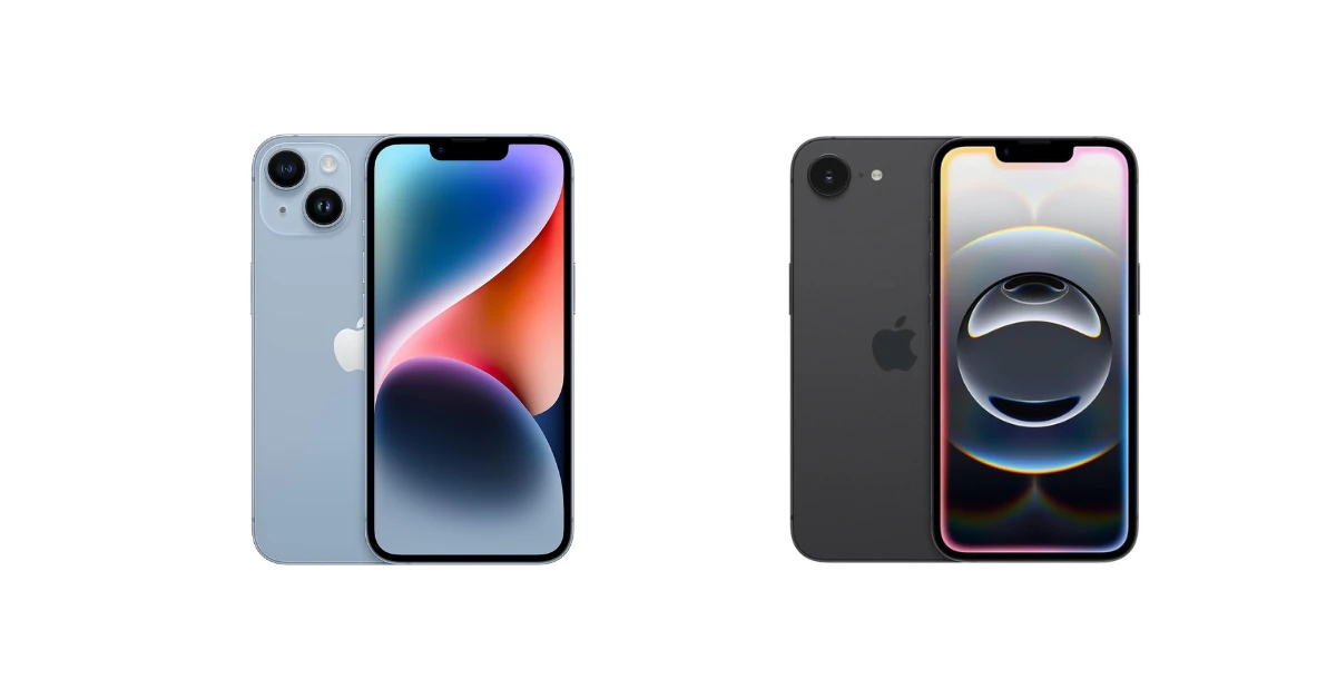 Apple iPhone 16e vs iPhone 14