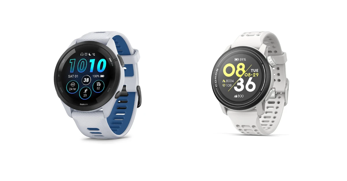 Coros Pace 3 vs Garmin 265