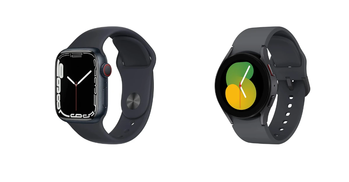 Galaxy Watch 5 vs Apple Watch 7
