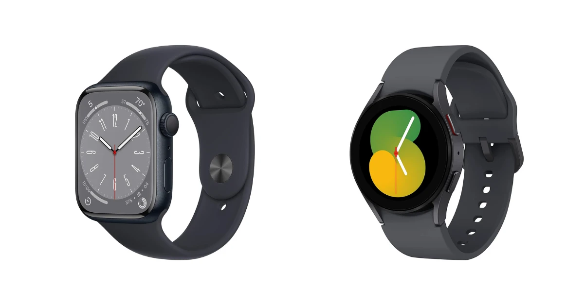Galaxy Watch 5 vs Apple Watch 8