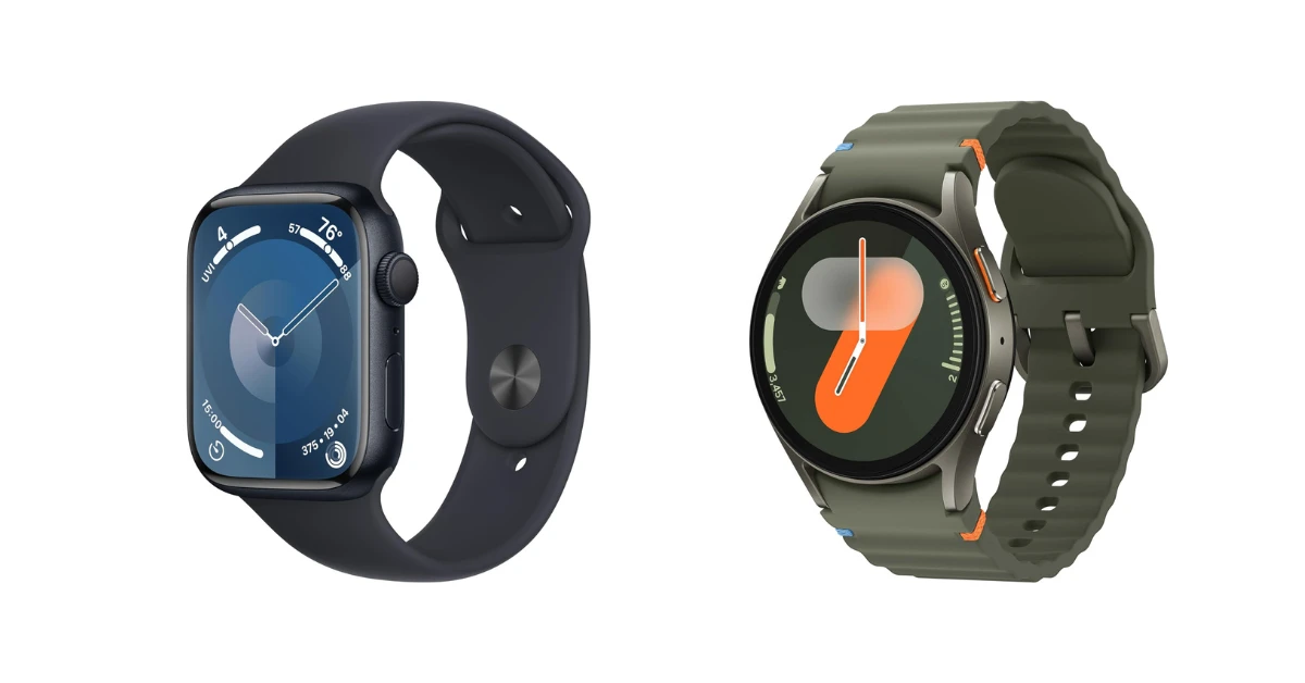 Galaxy Watch 7 vs Apple Watch 9