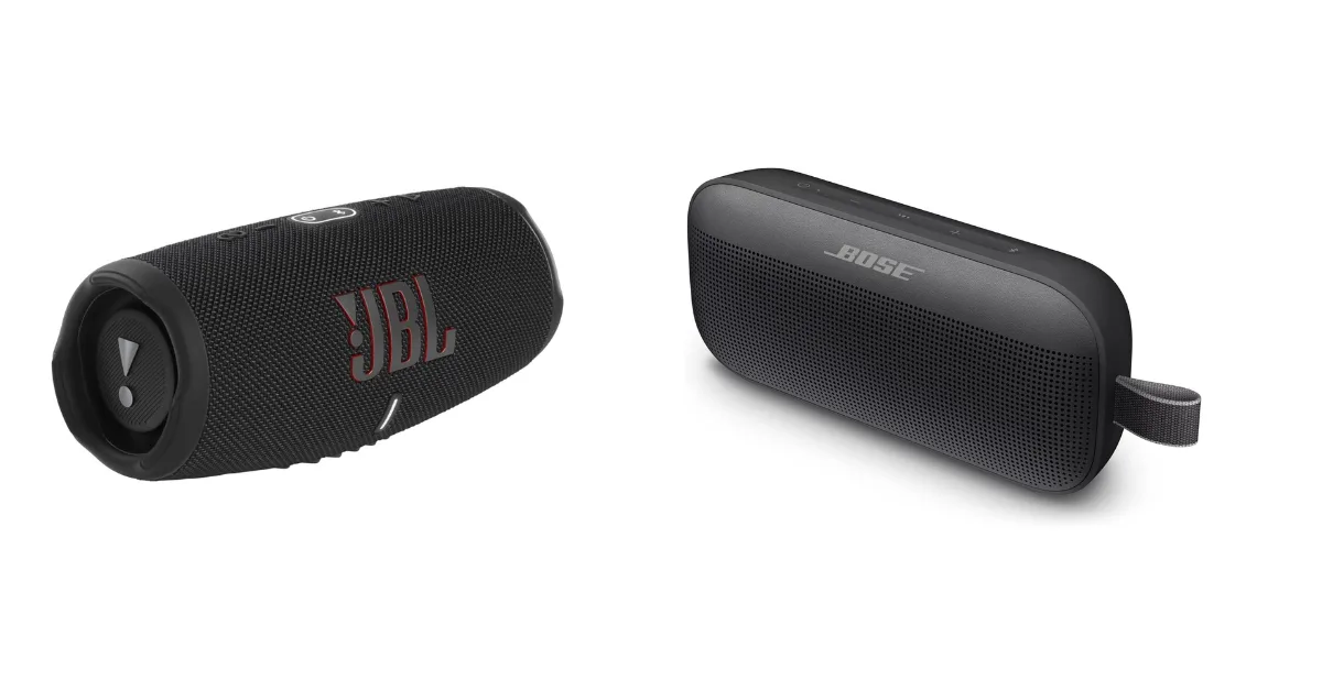 JBL Charge 5 vs Bose Soundlink Flex