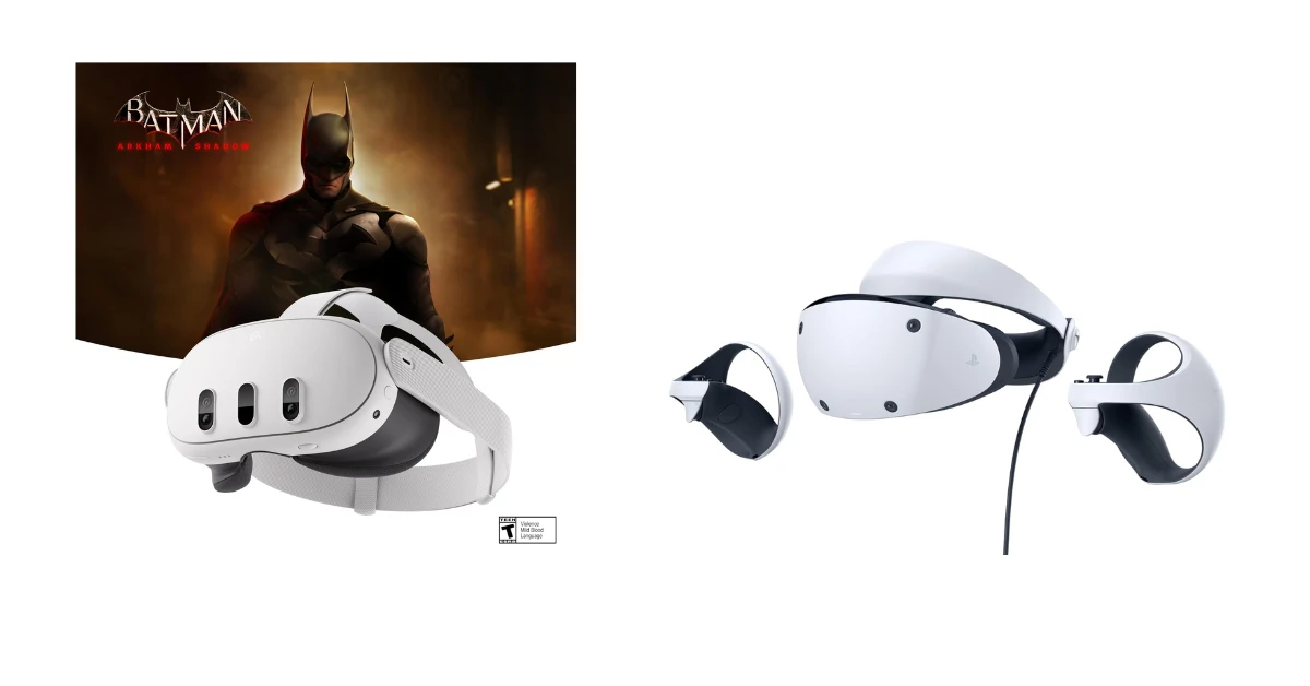 Meta Quest 3 vs PSVR2