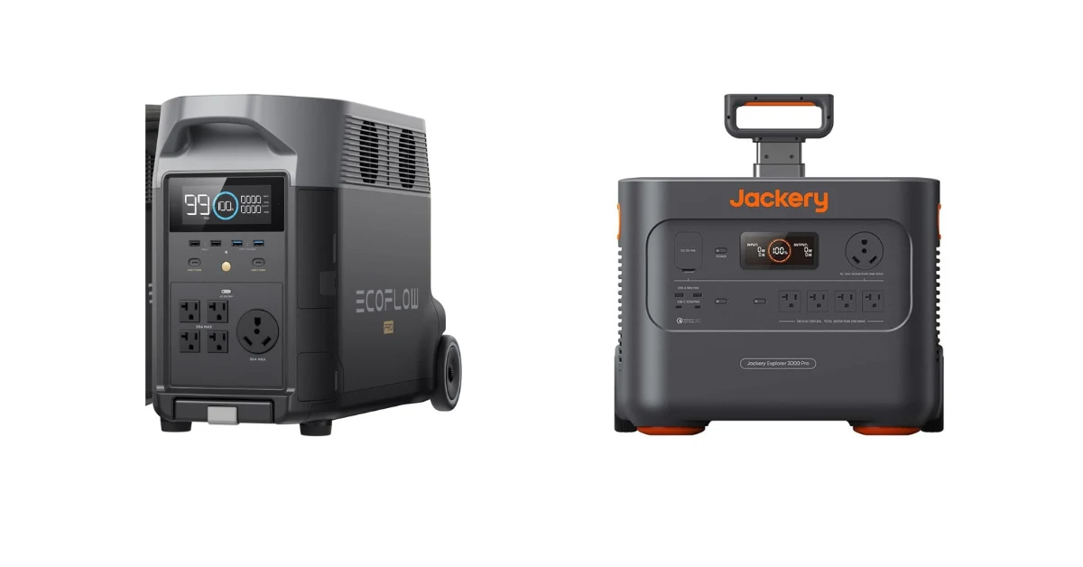 Ecoflow vs Jackery
