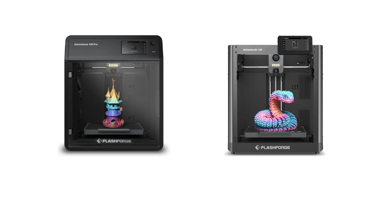 Flashforge Adventurer 5m vs 5m Pro