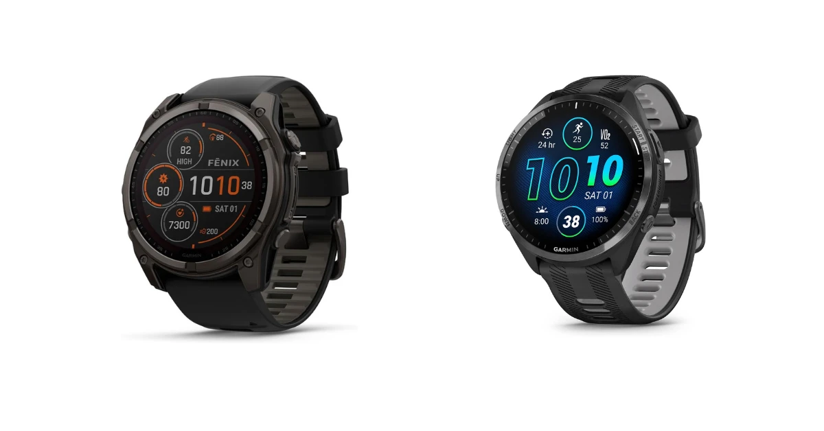 Garmin Forerunner 965​ vs Fenix 8