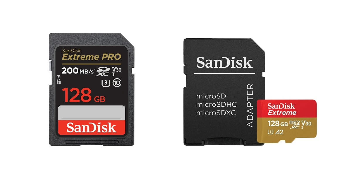 Sandisk Extreme Pro vs Extreme