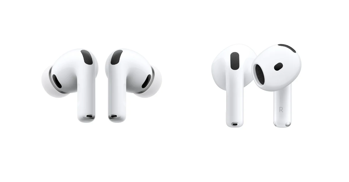 AirPods 4 vs AirPods Pro 3