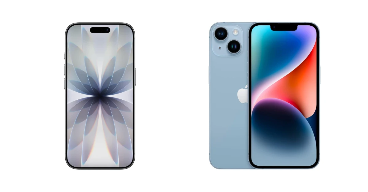 Apple iPhone 14 vs iPhone 17