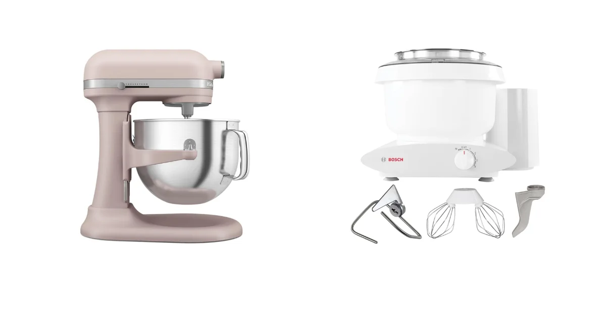 Bosch Mixer vs Kitchenaid Mixer