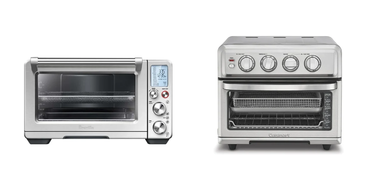 Breville Smart Oven Air Fryer Pro vs Cuisinart