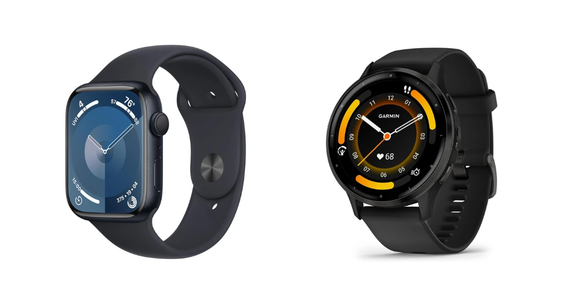 Garmin Venu 3 vs Apple Watch 9